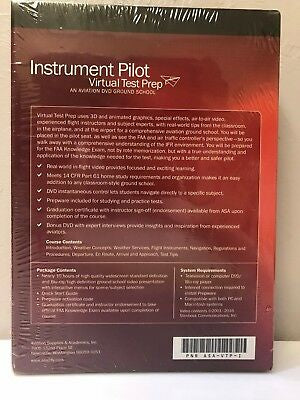 ASA, Virtual Test Prep for Instrument Rating, 4 DVD Course ASA, Virtual Test Prep for Instrument Rating, 4 DVD Course