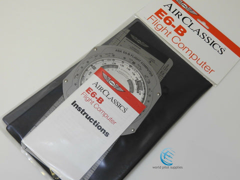 ASA, E6-B Manual Flight Computer in Aluminum, p/n ASA-E6B