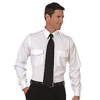 van heusen men's pilot dress shirt long sleeve commander Van Heusen Aviator Shirt - LS 14.5 x 34/35