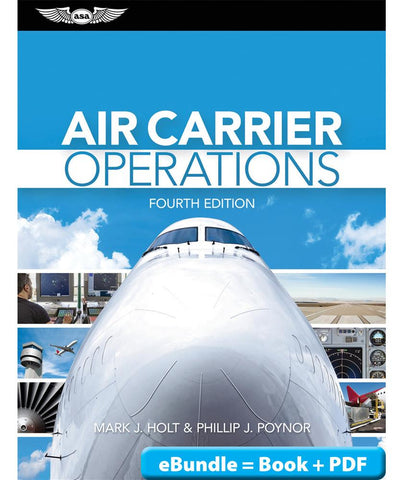 New for 2023: Air Carrier Operations, eBundle, p/n ASA-AIR-CR4-2X, 4th Edition