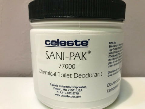 Celeste®,  SANI-PAK Powder, Aircraft Lavatory Deodorant, 20 ct., 6 grams ea.