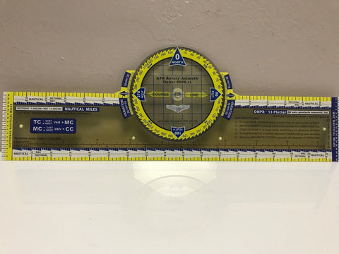 APR, Deluxe Rotating Azimuth Navigation Plotter, 13",  p/n APR-DNPR-13