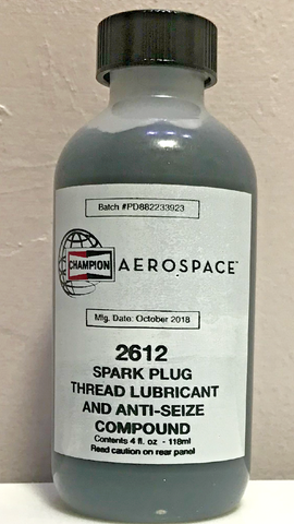 Champion, Spark Plug Thread Lubricant & Anti Seize Compound, 4 oz, p/n 2612