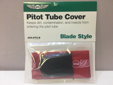 ASA, Pitot Tube Cover Blade \Type,  fits Piper Cherokee Warrior & Arrow, p/n ASA-PTC-B