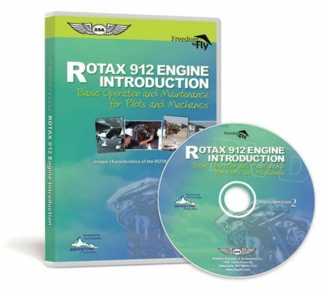 ASA, Rotax 912 Engine Introduction DVD, Version 2, p/n F2F-ROTAX-2