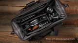 Lightspeed, "The Gann" Aviation Adventure Flight Bag in Leather