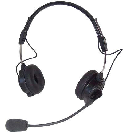 Telex, Airman 850, ANR Headset, w/ Dual Connectors (Boeing & GA) p/n  301317-000