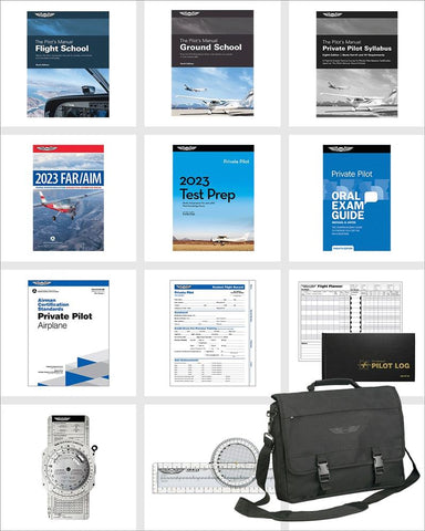 ASA, Complete Private Pilot Kit, FAR Part 141, p/n ASA-PVT-141-KIT 2023 Edition