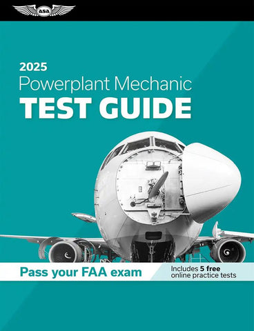 ASA, 2025 Powerplant Test Guide (Fast Track), p/n ASA-AMP-25