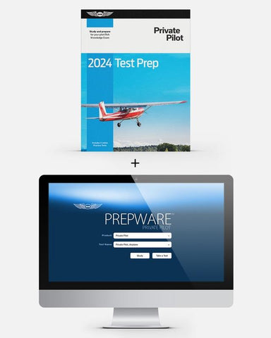 All New for 2024!  Private Pilot Prepware from ASA, p/n ASA-PW-P-24