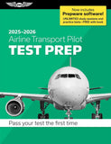 All New ASA 25/26 Airline Transport Pilot (ATP) Test Prep, p/n ASA-TP-ATP-25