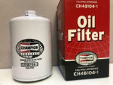 Champion, Aircraft Oil Filter, p/n CH48104-1 w/ FAA-PMA 8130 certificate