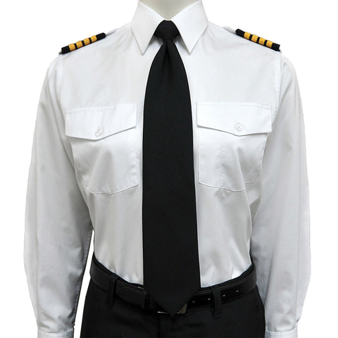 AeroPhoenix, Women's, Elite, Long Sleeve Pilot & Crew Shirts, all White