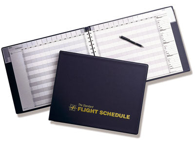 ASA, Standard Flight Schedule Log / Binder, p/n ASA-FS-KT