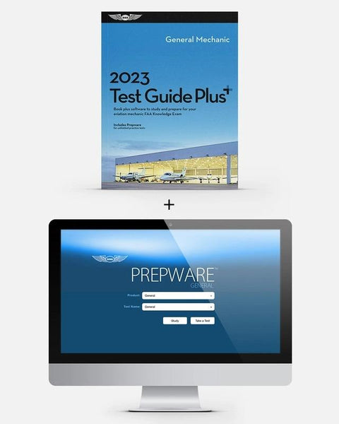New for 2023! General Test Guide Plus, by ASA, p/n ASA-TPP-AMG-23 ...