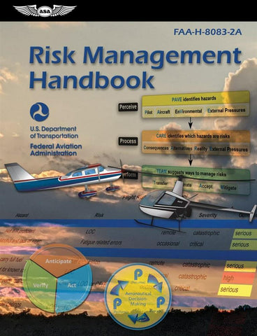 New for 2023: FAA, Risk Management Handbook, FAA-H-8083-2A, p/n ASA-8083-2A