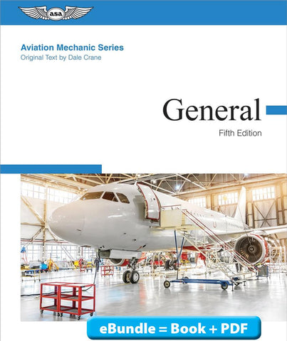 New for 2023: Aviation Mechanic Series: General, E-bundle, by ASA, 5th Ed., p/n AMT-G5X