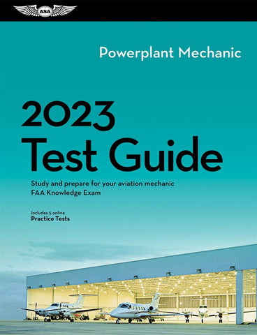 ASA, 2023 Powerplant Test Guide (Fast Track), p/n ASA-AMP-23
