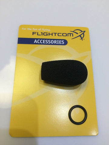Flightcom, Small Mic Muff or Wind Screen for the F20 Headsets, p/n 103-0607-21