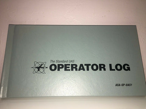 ASA, UAS (Drone) Standard Operator Log Book, p/n ASA-SP-UAS1
