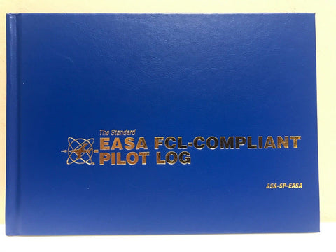 ASA, Standard EASA FCL Compliant Pilot Logbook, Hardcover, p/n ASA-SP-EASA