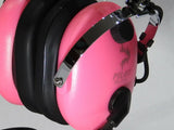 Pilot-USA, Pink, Child or Youth Aviation Headset, p/n PA-1151ACG