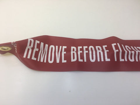 Remove Before Flight Banner