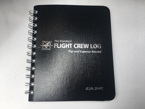 ASA, Pocket Flight Crew Logbook, for Pro Pilots, F/A & Instructors, p/n ASA-SP-FC