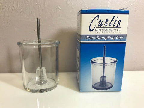 Curtis, Crystal Clear & Superior Fuel Tester Cup, p/n CCA39680
