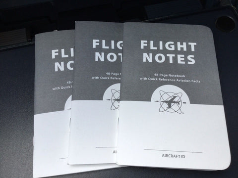 ASA, Flight Notes, Aviators Quick Reference Pocket Pad, 3 Pack, p/n ASA-FLT-NOTES