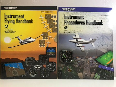 ASA, Both, Instrument Flying & Procedures Handbook Combo, p/n ASA-8083-15B & 16B