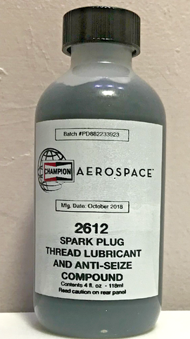 Champion, Spark Plug Thread Lubricant & Anti Seize Compound, 4 oz,  p/n 2612