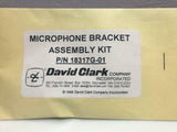 David Clark, Replacement Microphone Bracket Assembly Kit, p/n 18317G-01