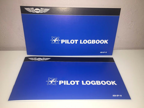 ASA, Student Pilot First Log Book,  p/n ASA-SP-10, 1 pair