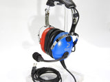 Pilot-USA, Blue & Red, Child or Youth G/A Headset p/n PA-1151ACB