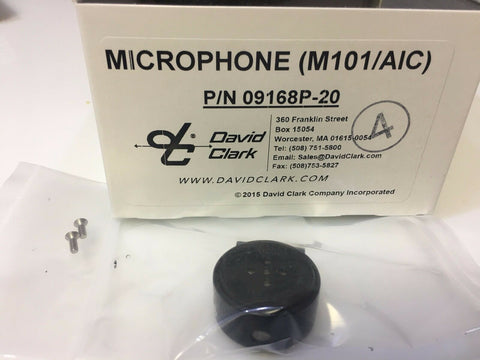 David Clark, Dynamic Microphone Model M-101/AIC, p/n 09168P-20