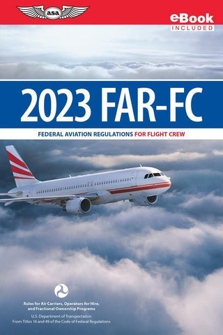 New for 2023: FAR Handbook for Flight Crews (FC) eBundle  p/n ASA-23-FAR-FC2X