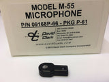 David Clark,  M-55 Microphone for DC-PRO-X Headsets, p/n 09168P-66