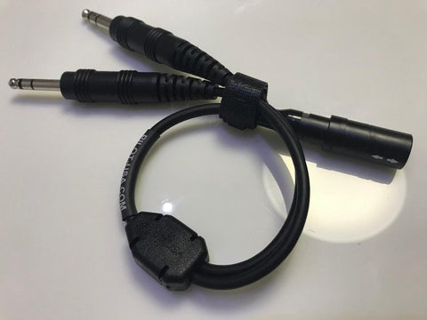 LEMO to General Aviation Headset Adapter –