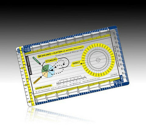 APR, Pocket IFR & RNAV En Route Plotter For Jeppesen & NACO, p/n DRFC-1