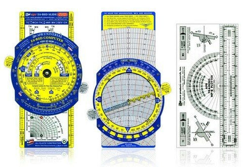 Plotter Flight Computer APR, Student Pilot Flight Computer w/ NP-8 Plotter, p/n E6-B8DP – World ...