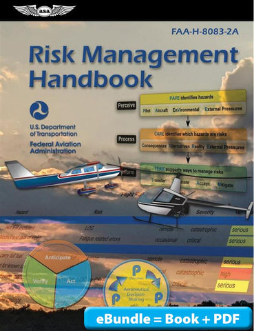 New for 2023: FAA, Risk Management Handbook, eBundle, FAA-H-8083-2A, p/n ASA-8083-2A